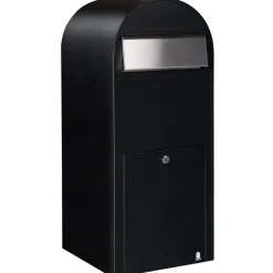 Bobi Postilaatikko Jumbo 80x32x35 cm musta RAL9005 rst-luukku New
