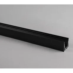Hide-a-lite Profiili LED-nauhalle Maxi U 2m musta Discount