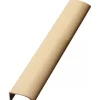 Profiilivedin Edge Straight 350mm harjattu messinki - Beslag Design Sale