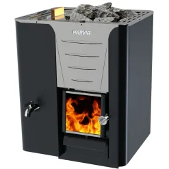 Harvia Puukiuas 20 Pro LS 8-20 m³ vesisäiliö vasemmalla Outlet