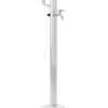 FinePRICE Puutarhan hanapylväs alumiini 95 cm