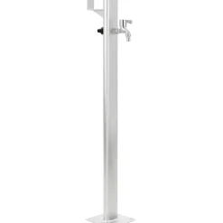 FinePRICE Puutarhan hanapylväs alumiini 95 cm