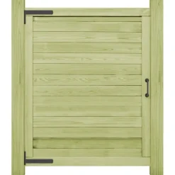 FinePRICE Puutarhaportti kyllästetty mänty 125x100 cm Discount
