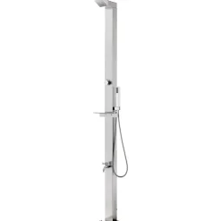 FinePRICE Puutarhasuihku 220cm ruostumaton teräs Hot