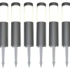 Puutarhavalaisinsarja Ilta 6-osainen harmaa - Harju Clearance