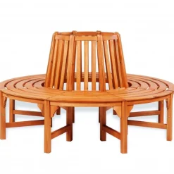 Pyöreä penkki puun ympärille Ø 160 cm - FinePRICE Online