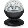 Heat Pöytävalaisin Disco LED RGB 3W musta
