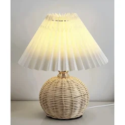 Linento Lighting Pöytävalaisin BRZ-343412, ø10-22cm, E27, max. 40W, IP20, kerma/beige Outlet
