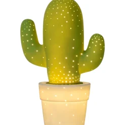 Pöytävalaisin Cactus Ø20 cm vihreä - Lucide Hot