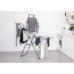Brabantia Pyykinkuivausteline HangOn 25m + tanko musta Online