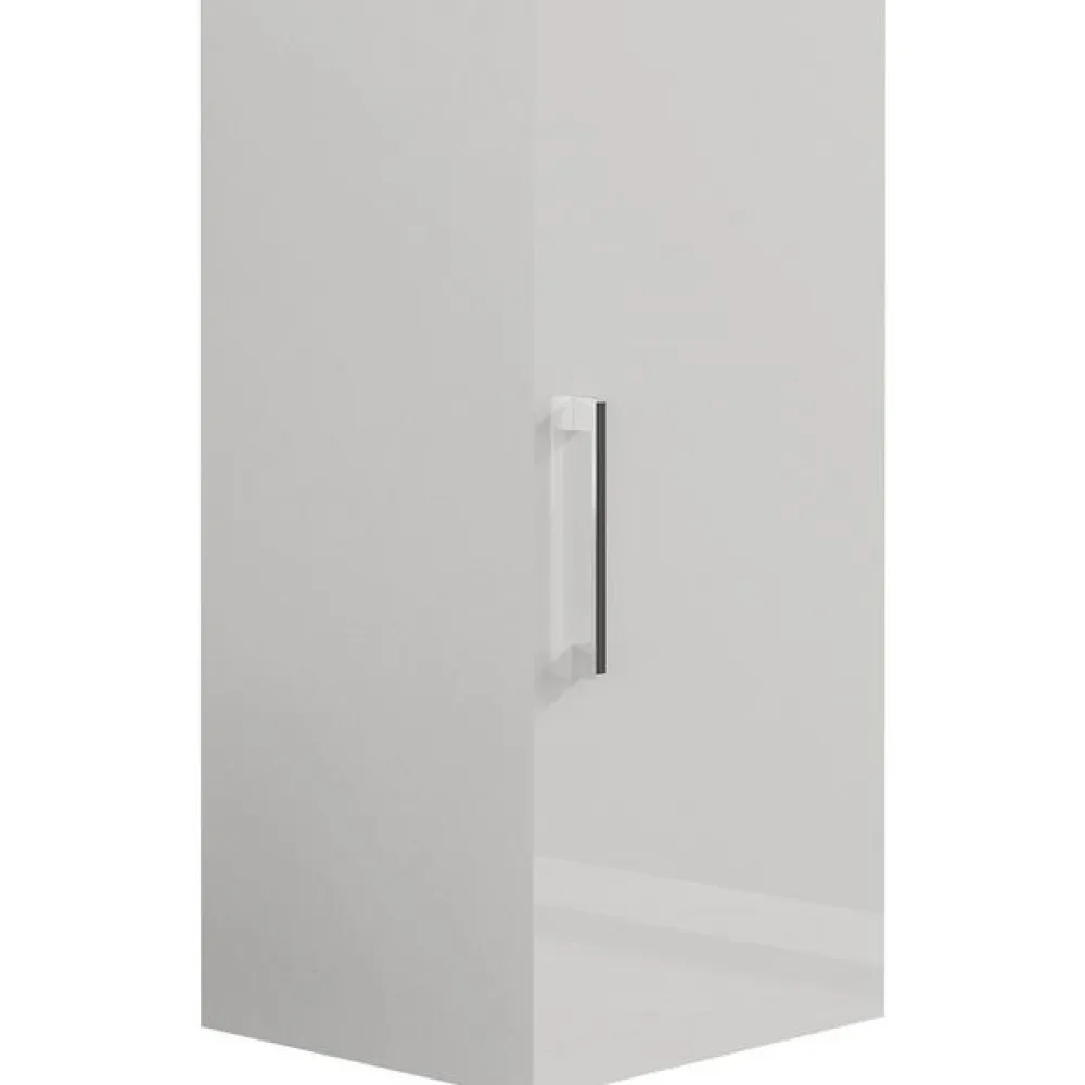 Pyykkikaappi Kaisla, pvc, 80cm, valkoinen - Lektar Indoor New