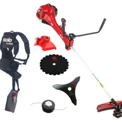 Solo by AL-KO Raivaussaha 151 B Premium Pro 50 cc + Pro-valjaat, siimapää, 3-lapaterä, raivausterä Sale