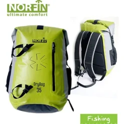 Norfin Reppu Dry Bag 35, vesitiivis, keltainen/musta Hot