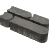Rudus Reunakivi Laineri 140x140 mm sileä musta Clearance