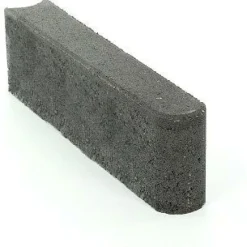 Reunakivi 500x80x140 mm sileä musta - Rudus Clearance