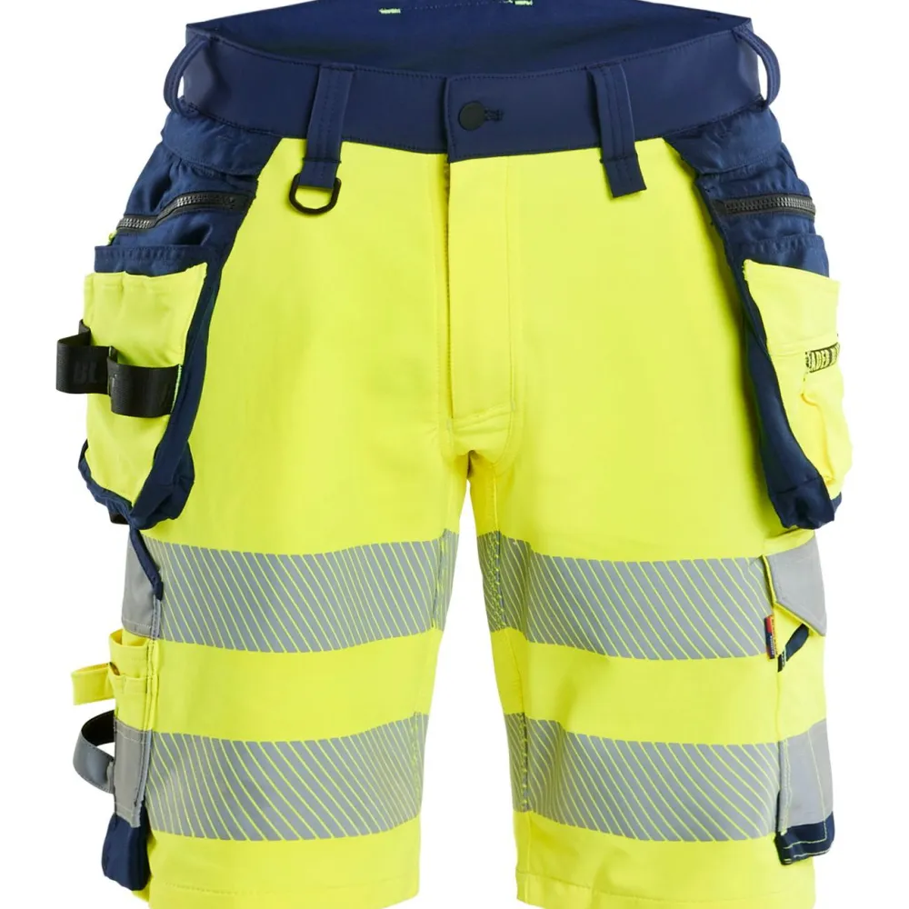 Riipputaskushortsit 1120 Highvis 4-way Stretch - Blåkläder New
