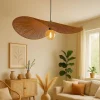 Linento Lighting Riippuvalaisin BRZ-340032, ø30cm, E27, max. 40W, IP20, bambu Clearance