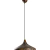 Riippuvalaisin EYSAN-207-RETRO, Ø35cm, tummanruskea - Linento Lighting