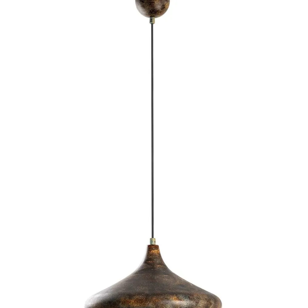Riippuvalaisin EYSAN-207-RETRO, Ø35cm, tummanruskea - Linento Lighting