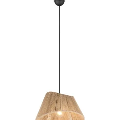 Riippuvalaisin Valerie, E27, luonnollinen väri/juutti - Trio Hot