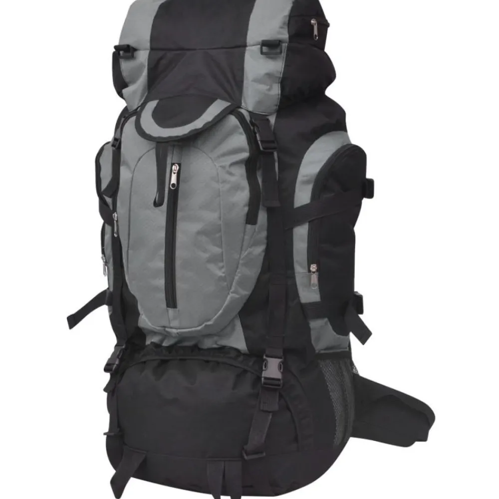 FinePRICE Rinkka XXL 75 l musta ja harmaa Discount