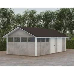 Timburg Roskakatos RK34V, 8040x4236mm, 34m², puuvalmis New