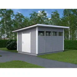Roskakatos RK13, 4040x3226mm, 13.1m², puuvalmis - Timburg Online