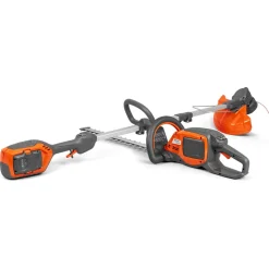 Ruohoraivuri+pensasleikkuri 215iL & 215iHD45 Kit 36V 2,0 Ah akulla - Husqvarna Clearance