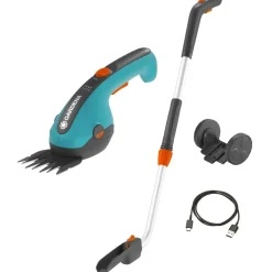 Ruohosakset ClassicCut Li tukipyörillä + varsi - Gardena