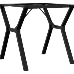 FinePRICE Ruokapöydän jalat Y-muoto 70x70x73 cm valurauta (57932) Outlet
