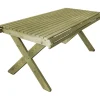 Ruokapöytä Susanna N115 160cm vihreä - Tammiston puu Sale