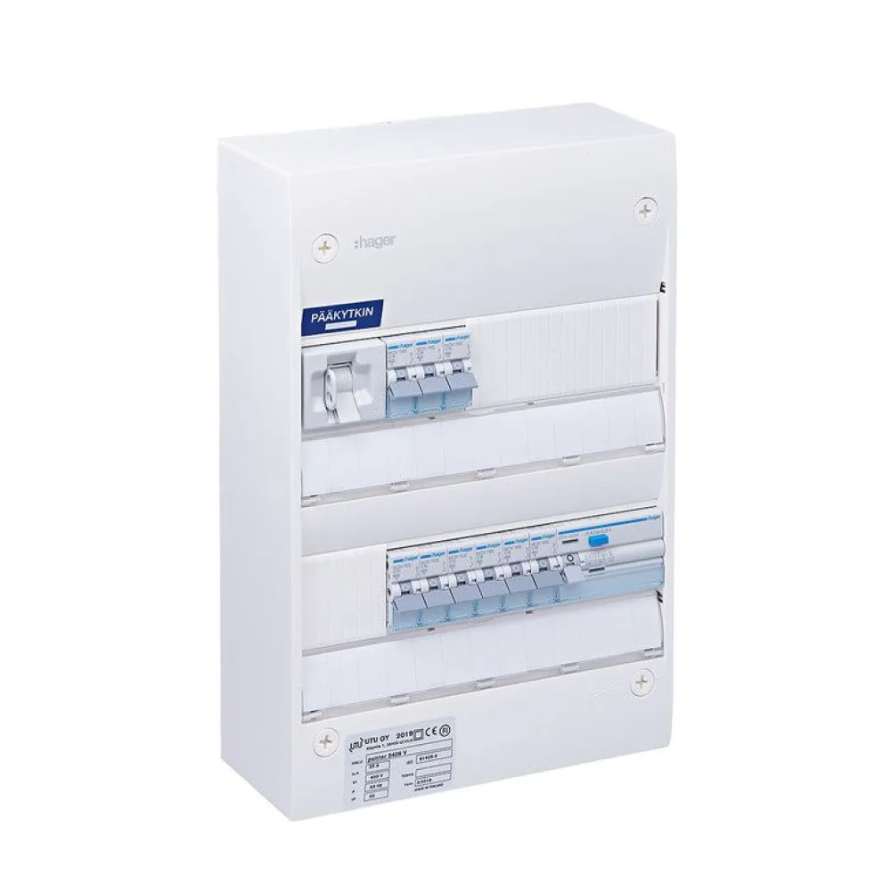 UTU Ryhmäkeskus pinta Pointer 3409 V 35A IP30 PS Outlet