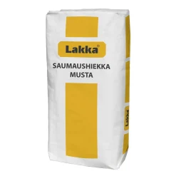 Saumaushiekka Lakka, musta, 20kg - Lakka Rakennustuotteet Clearance
