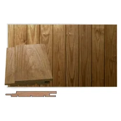 Maler Saunapaneeli STS-3, 13x88mm, lämpökäsitelty mänty, tumma Thermo-D, piilonaulattava Discount