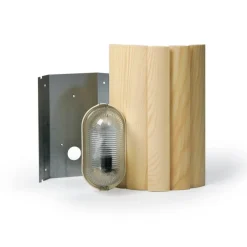 Ensto Saunavalaisin AVH15.2 40W E14 330x223x175 mm vaalea mänty kulma-asennus Outlet