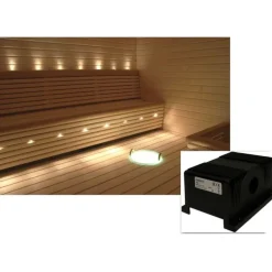 Saunavalaistussarja VPAC-1527-G229 + LED-projektori + 29 valokuitua - Cariitti Sale