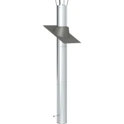 Jeremias Savupiippu/takan piippu 3m, Ø180mm, rst