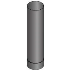 Harvia Savuputki/hormi 0,5 m/115 mm Musta Hot