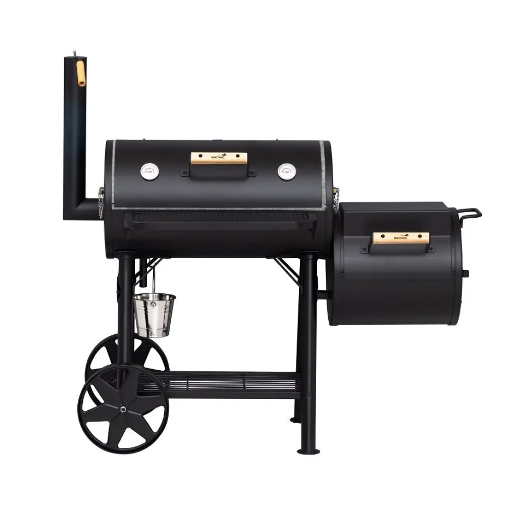 Savustusgrilli Georgia 70x142x122 cm - Mustang Sale