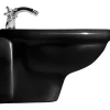 Lavabo Seinä-bidee Retro, kiiltävä musta
