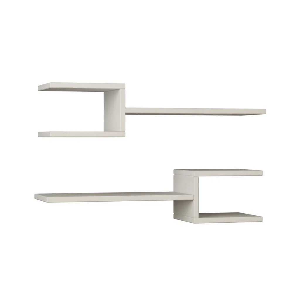 Seinähylly Fork, valkoinen - Linento Furniture New