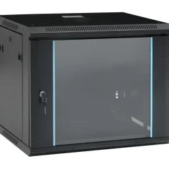 FinePRICE Seinäkiinnitettävä verkkolaitekaappi 19", IP20, 600x450x510 mm New
