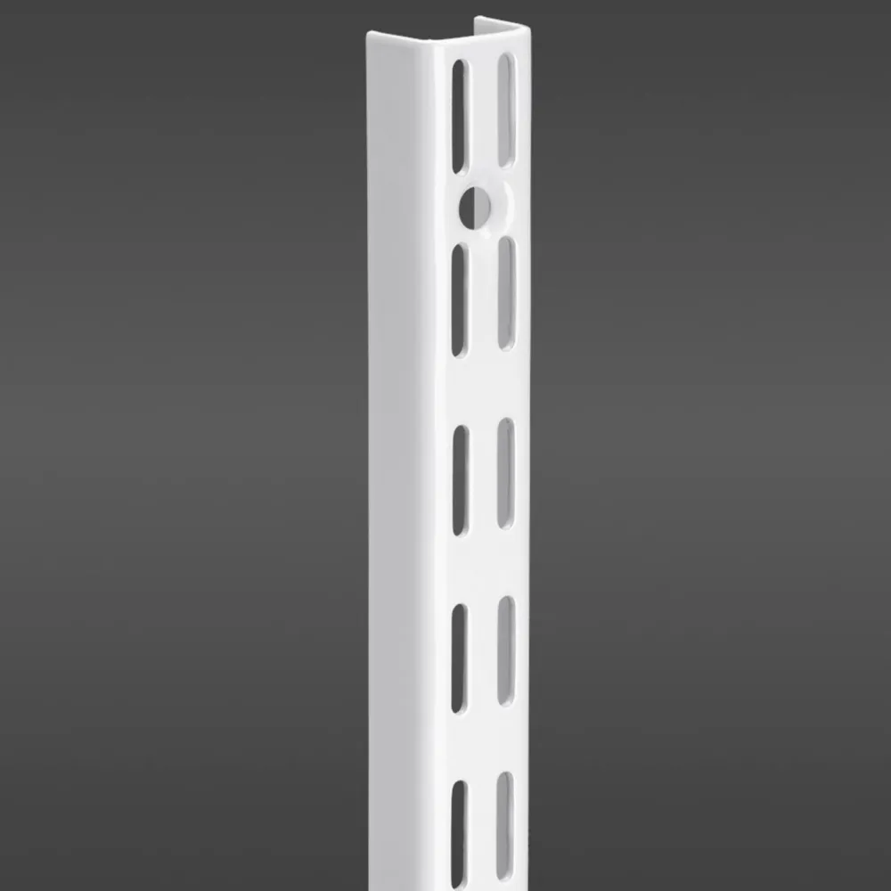 Seinäkisko Classic 2396x25x16 mm valkoinen - Elfa New