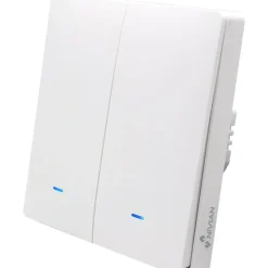 Celotron Seinäkytkin valoille Celetron Nivian Smart, 2-osainen, TUYA Smartlife Wifi/Wlan Clearance