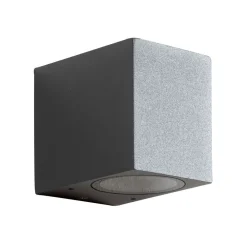 Airam Seinävalaisin Sund, max 11W, GU10, 80x68x93mm, IP44, antrasiitti/kirkas