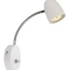Seinävalaisin Sandnes Flex himmennettävä valkoinen - Aneta Lighting Discount