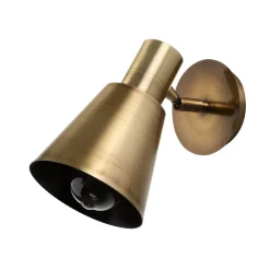 Linento Lighting Seinävalaisin Kem, messinki Online