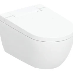 Seinä-WC-istuin Alba, pesevä, valkoinen - Geberit Online