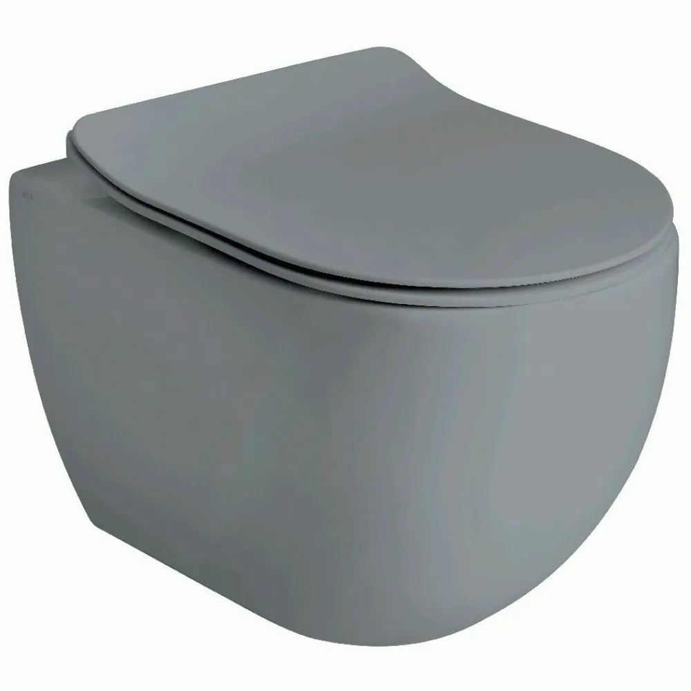 Lavabo Seinä-WC-istuin Glomp Mini, huuhtelukaulukseton, matta, eri värejä Outlet