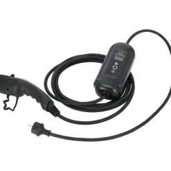 Sähköauton latauslaite EV, Type2, 1-vaihe, 16A, 3.7kW, 5m kaapeli - Motorwerk Discount